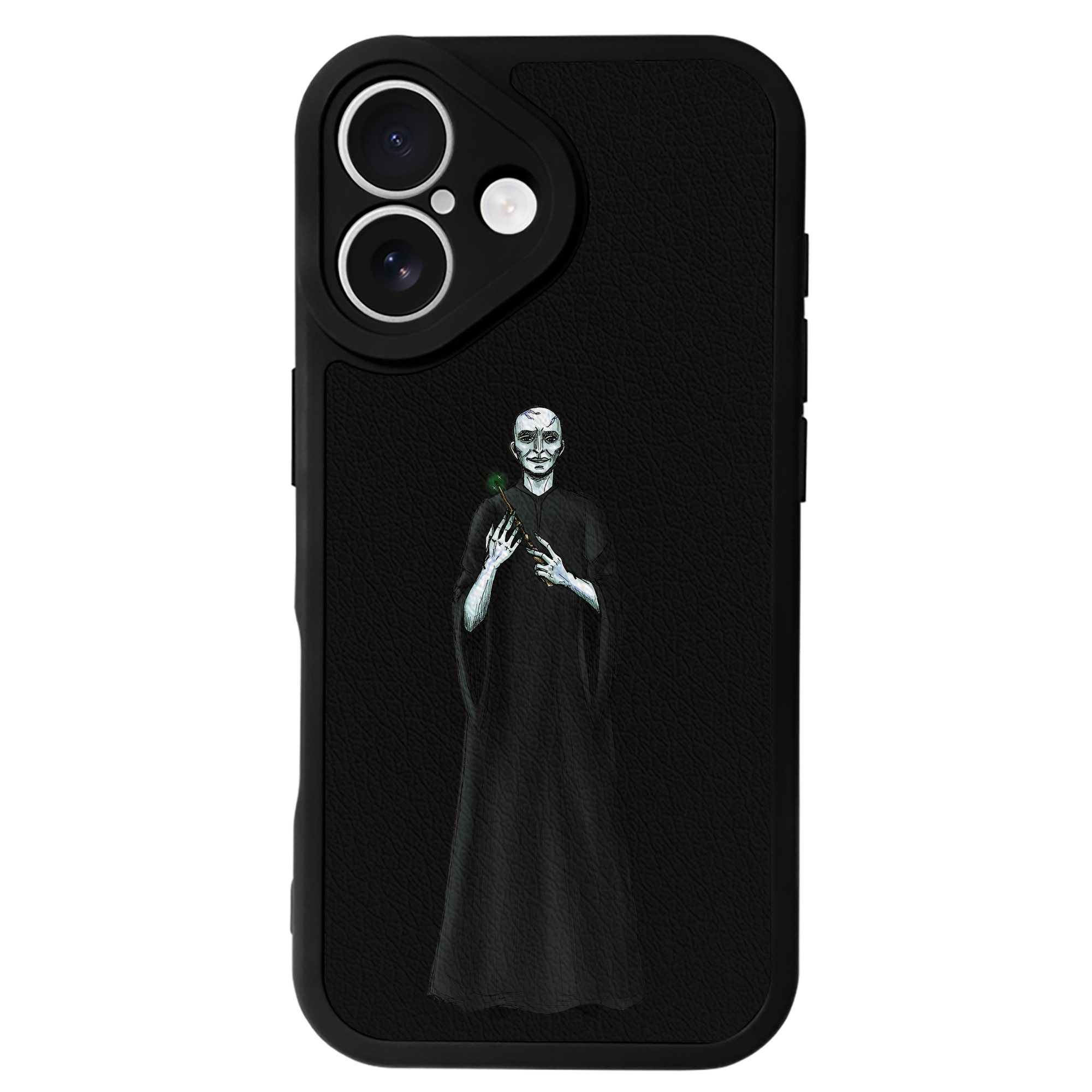 （画像用） Harry Potter ハリー・ポッターシリーズ 【iPhone 16シリーズ対応】シリコンスマホケース（レザー調） 材質：シリコン